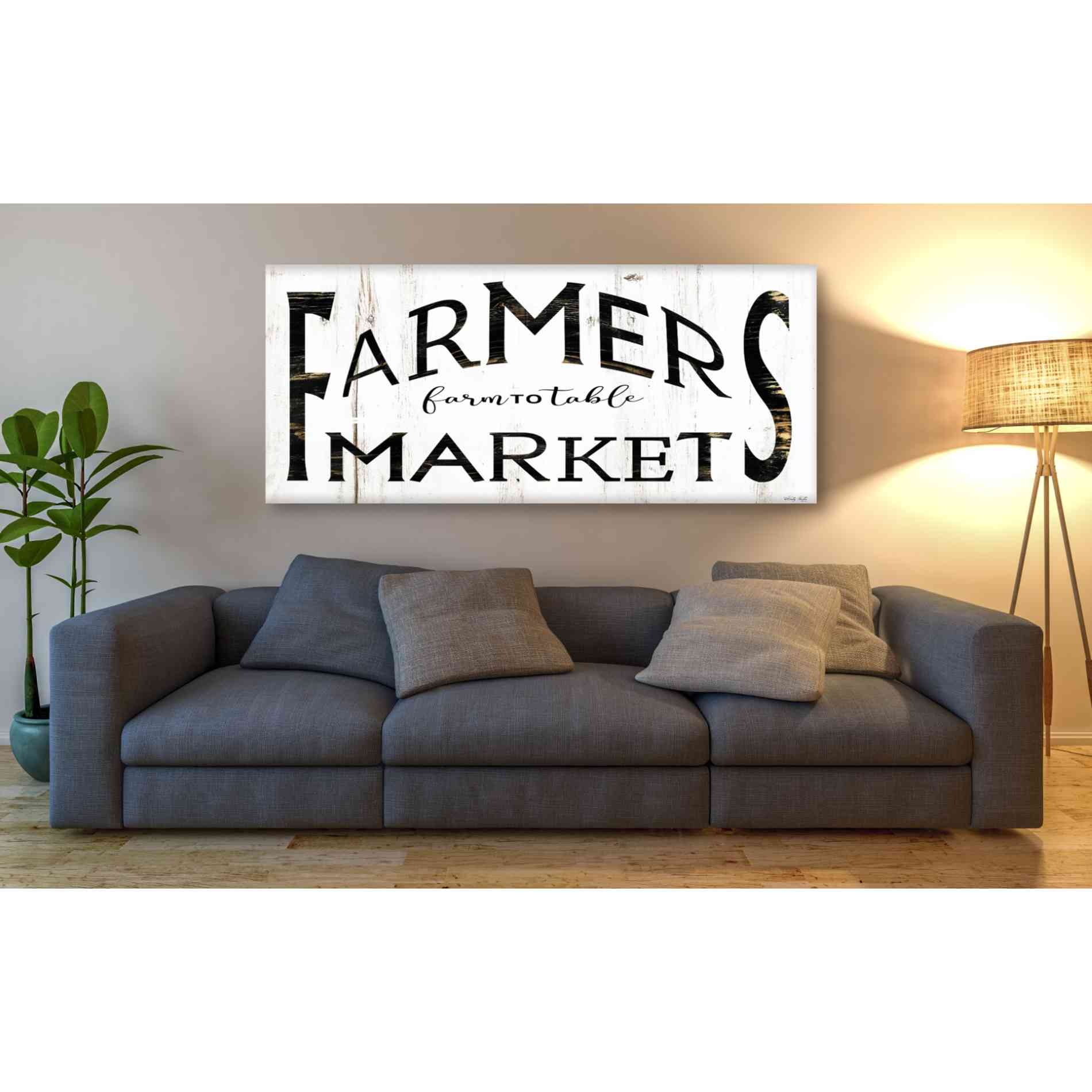 'Farmer's Market I' by Cindy Jacobs, Giclee Canvas Wall Art