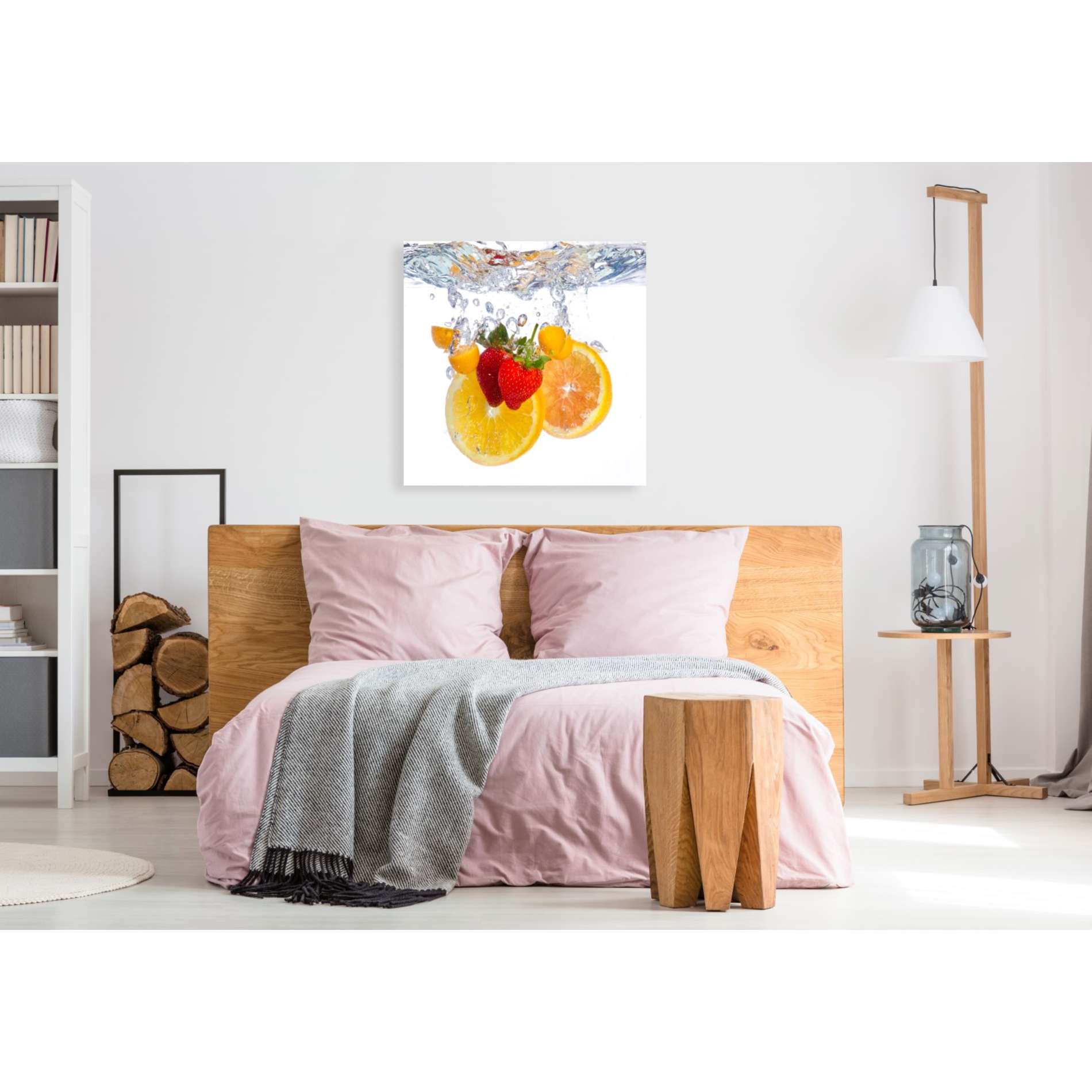 'Fruit Splash I' Giclee Canvas Wall Art