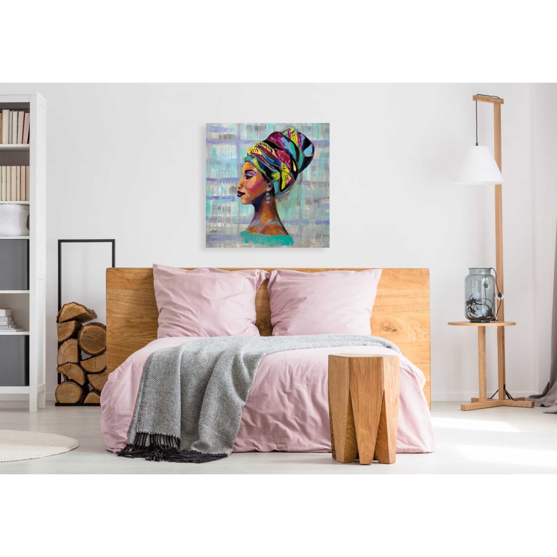 "Fierce" by Jeanette Vertentes, Giclee Canvas Wall Art