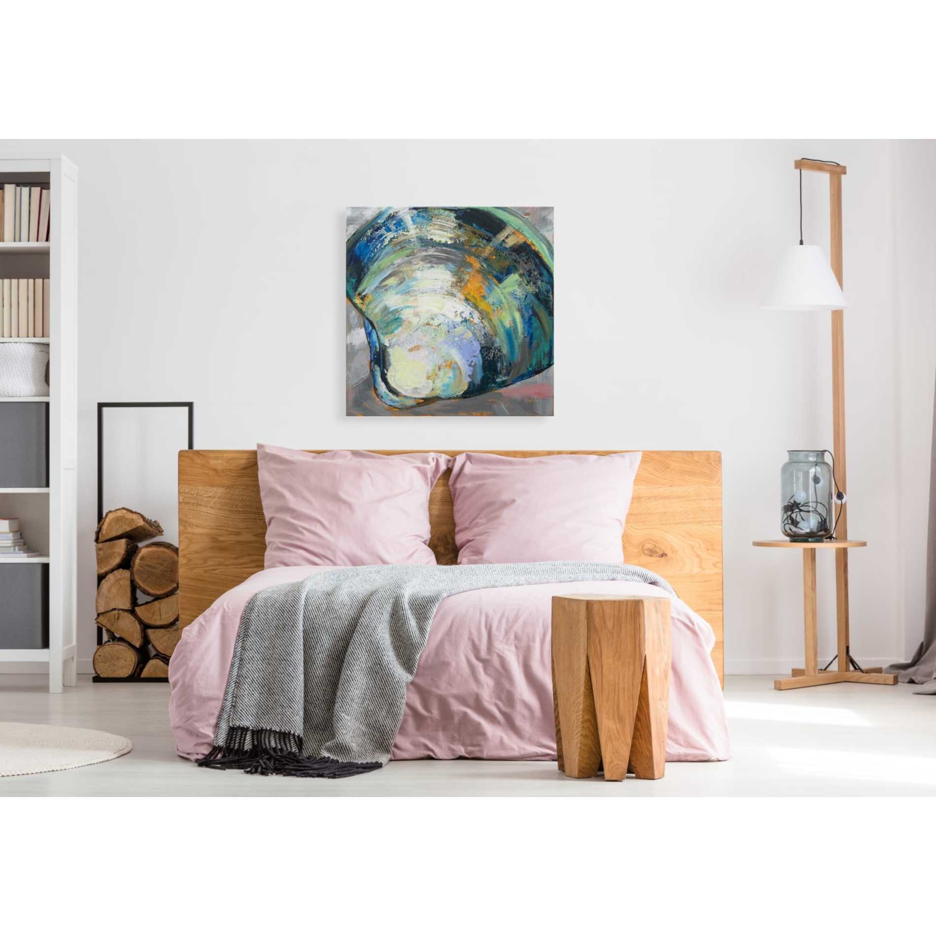 "Clamshell Two" by Jeanette Vertentes, Giclee Canvas Wall Art