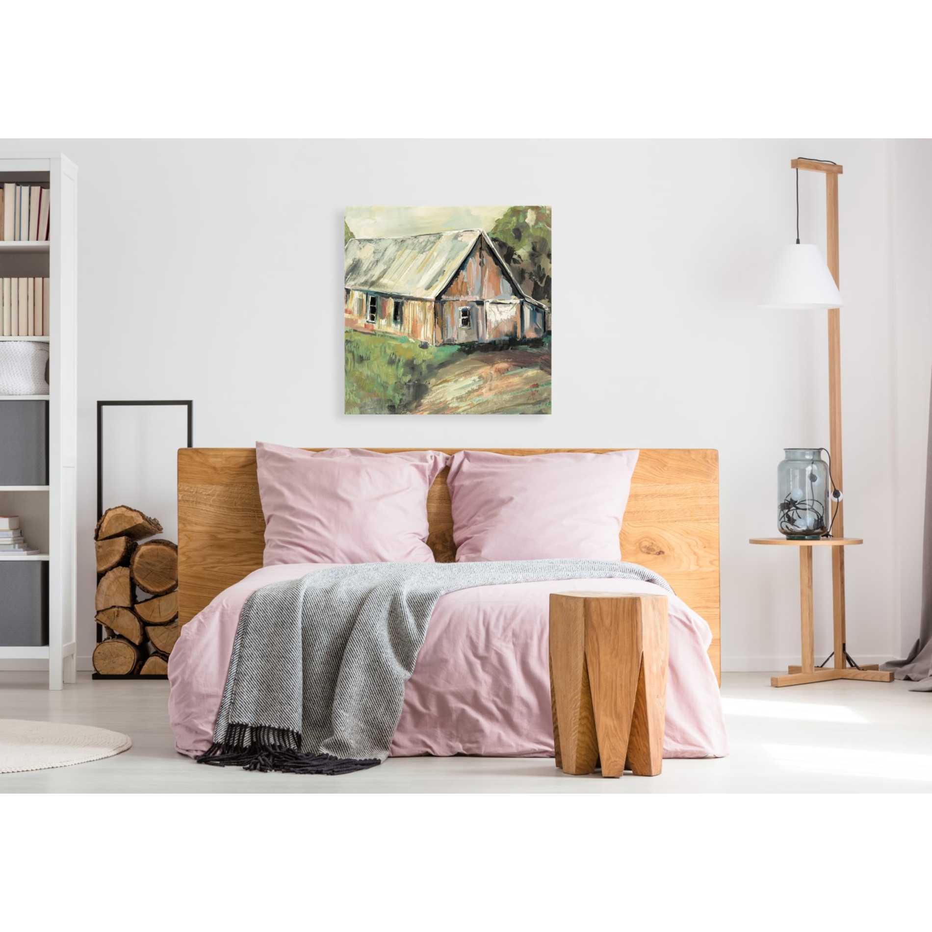 "Going to the Country I Earth" by Jeanette Vertentes, Giclee Canvas Wall Art