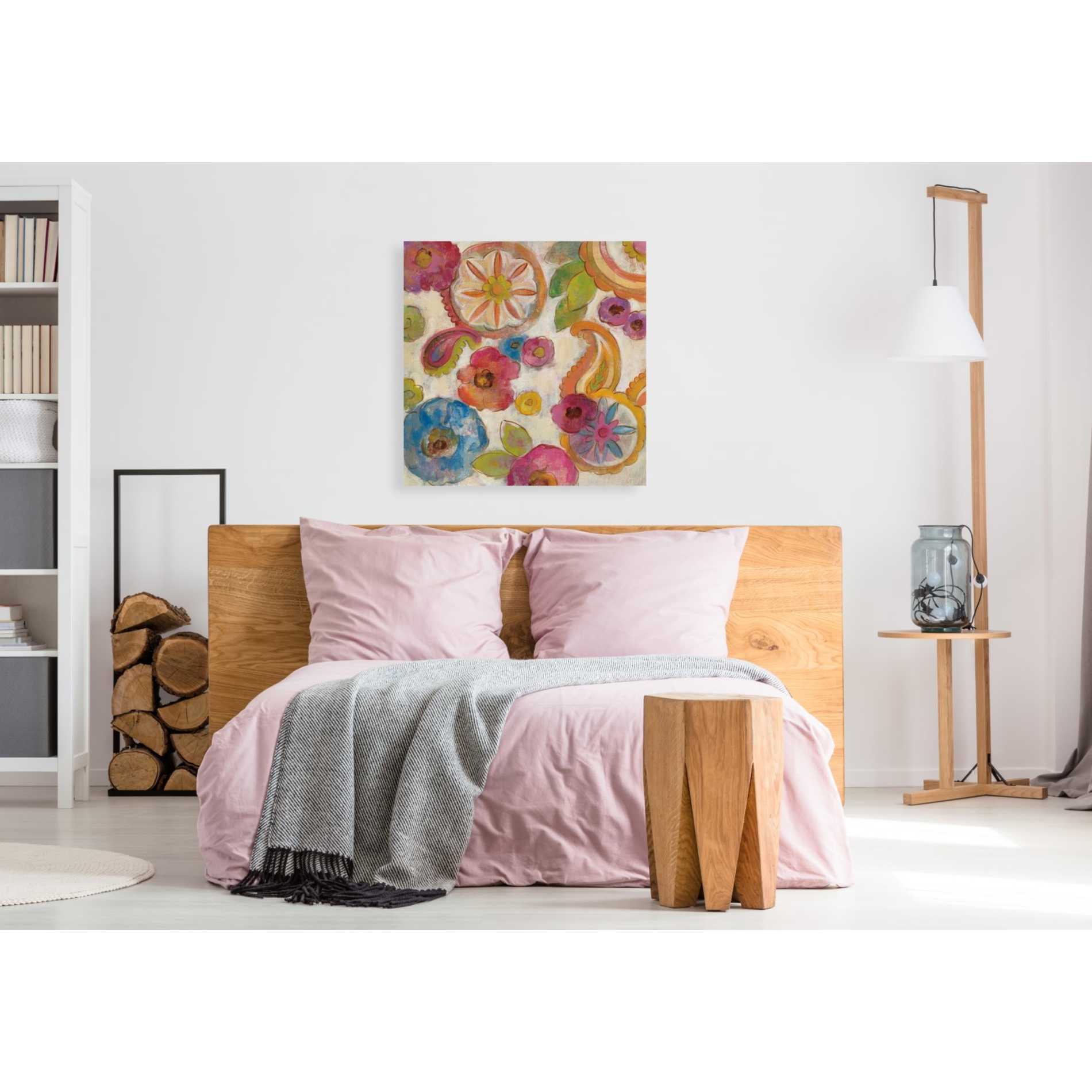 'Bohemian Summer II' by Silvia Vassileva, Canvas Wall Art,37 x 37