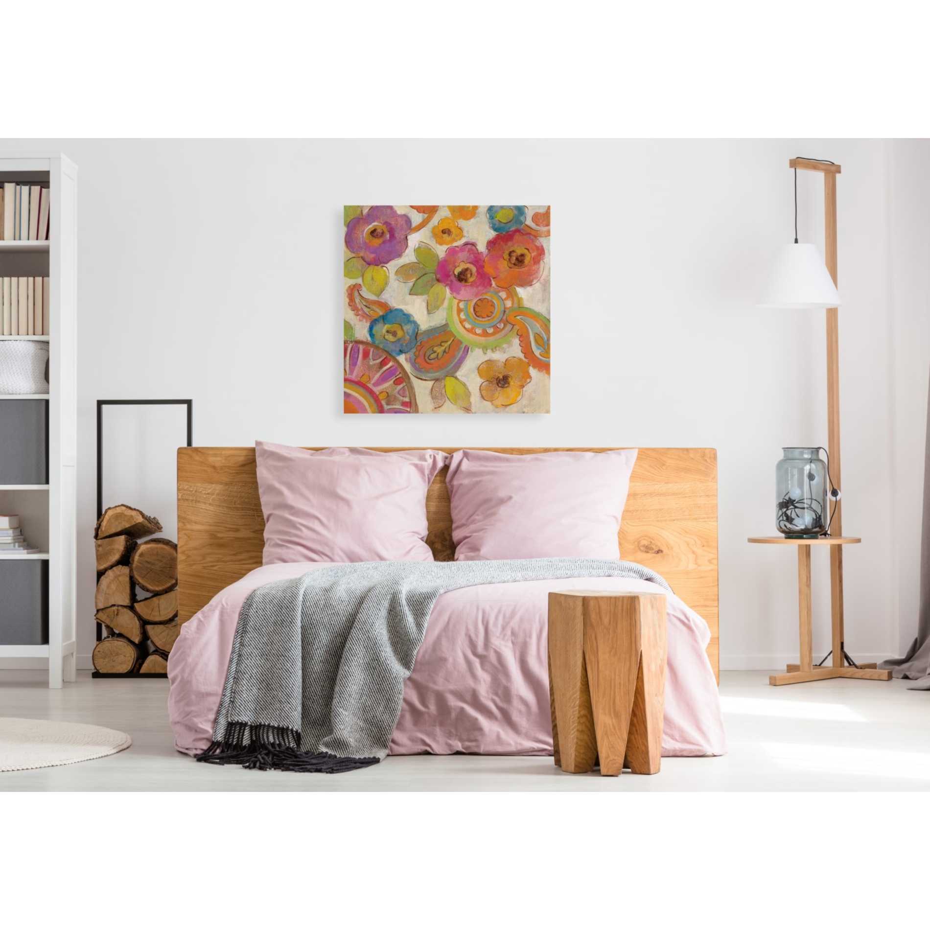 'Bohemian Summer III' by Silvia Vassileva, Canvas Wall Art,37 x 37