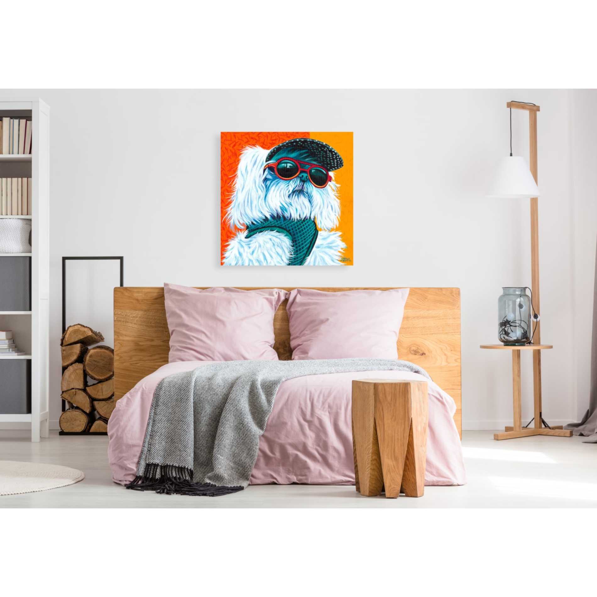 'Cute Pups IV' by Carolee Vitaletti, Giclee Canvas Wall Art