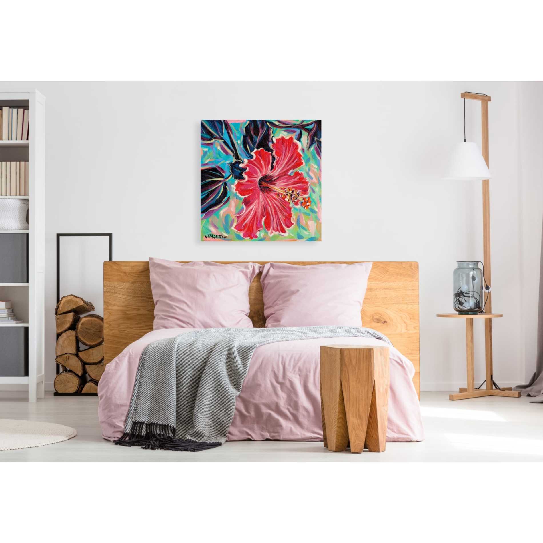 'Hawaiian Beauty I' by Carolee Vitaletti, Giclee Canvas Wall Art