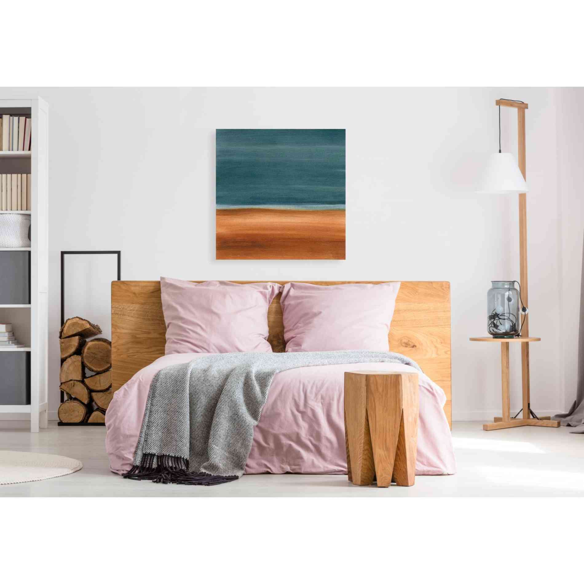 'Coastal Vista VII' by Ethan Harper, Canvas Wall Art,37 x 37