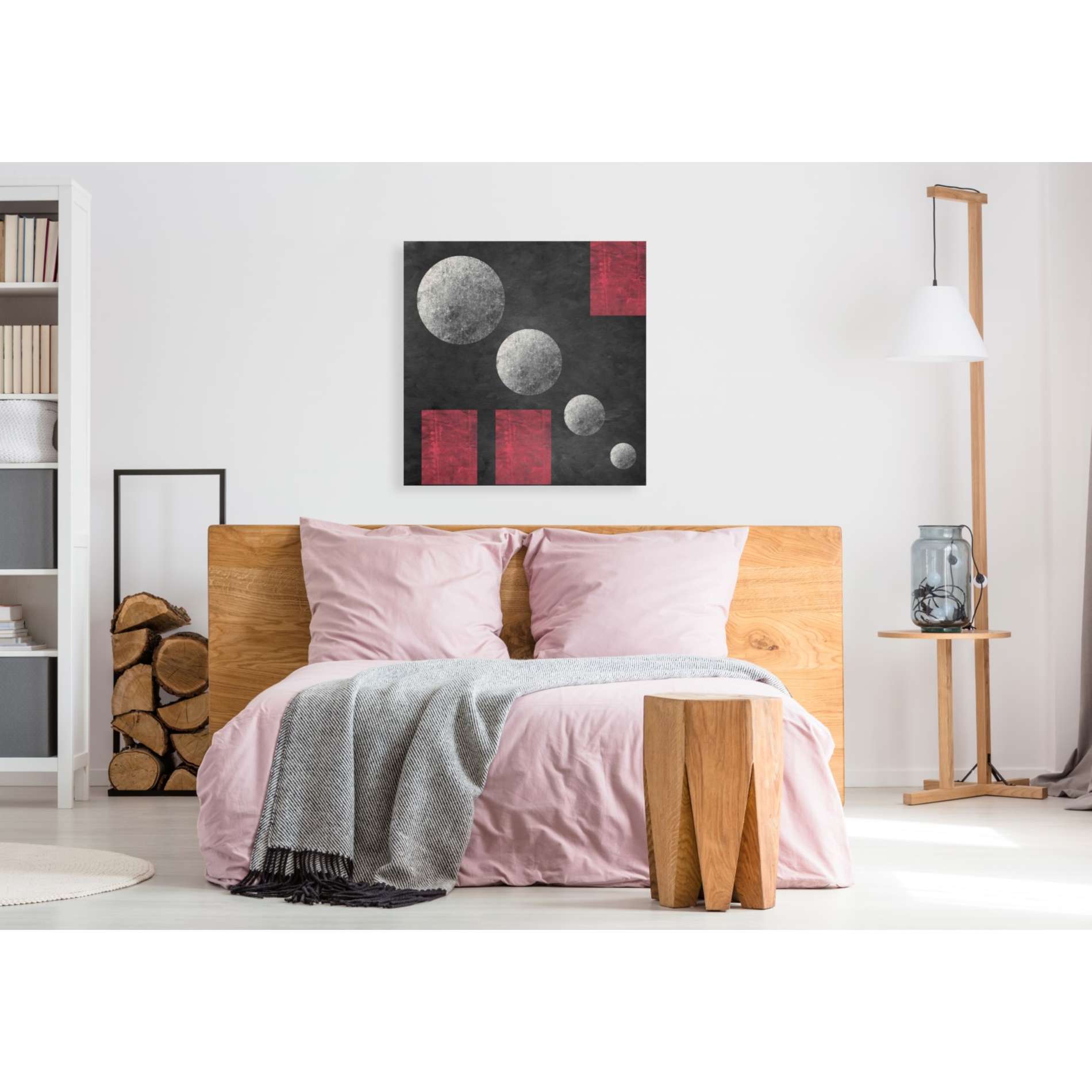 'Geometry MISTERY MOON 17' by Irena Orlov, Canvas Wall Art,37 x 37