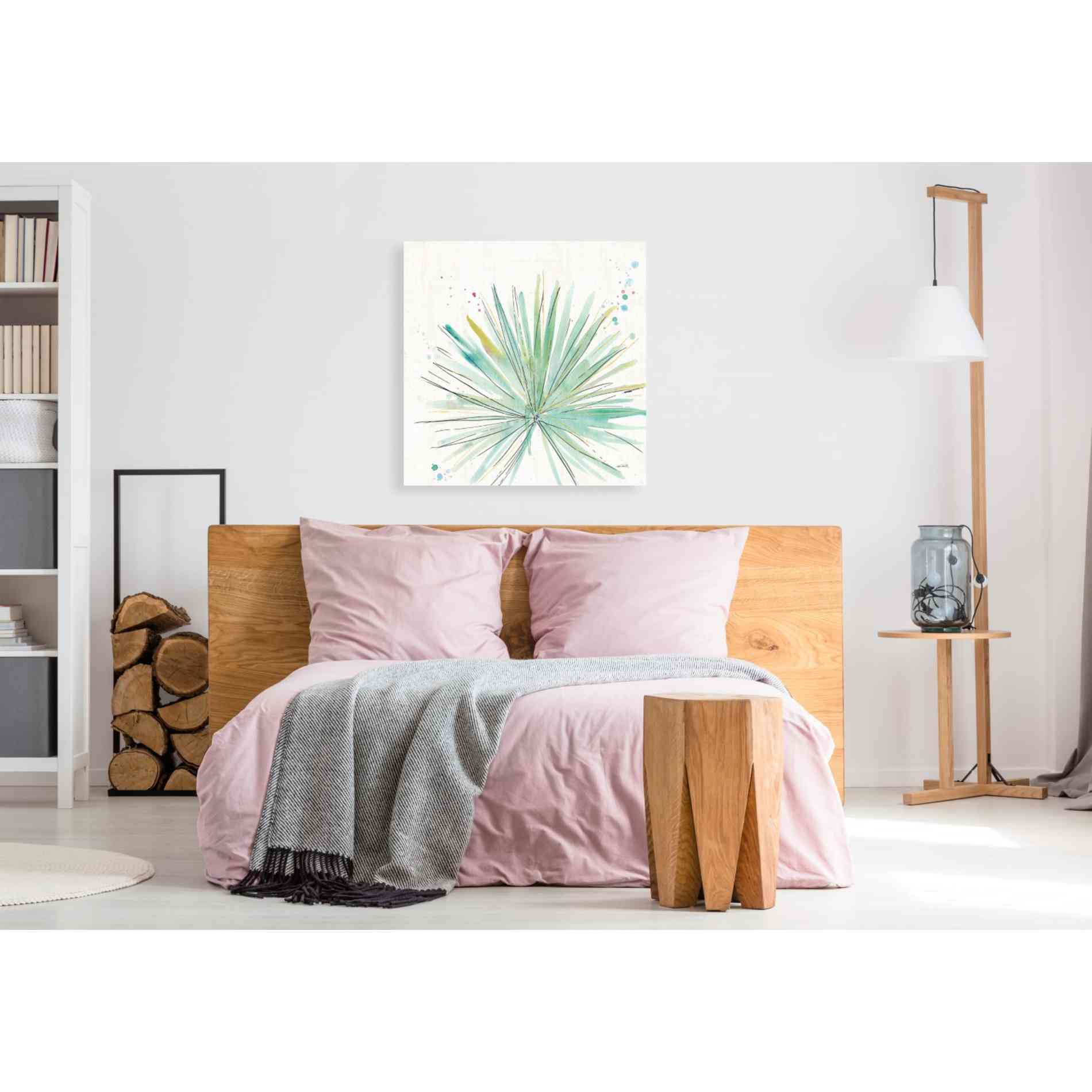 'Palm Passion V' by Anne Tavoletti, Canvas Wall Art,37 x 37