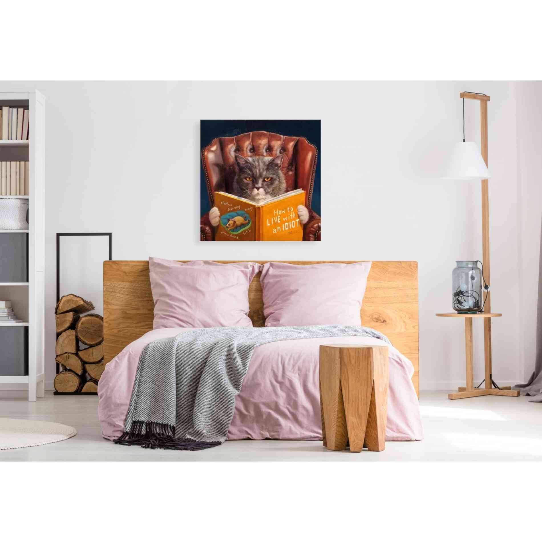 'Home Improvement' by Lucia Heffernan, Canvas Wall Art,37 x 37