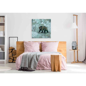 'Simplicity Bear' by Britt Hallowell, Canvas Wall Art,37 x 37