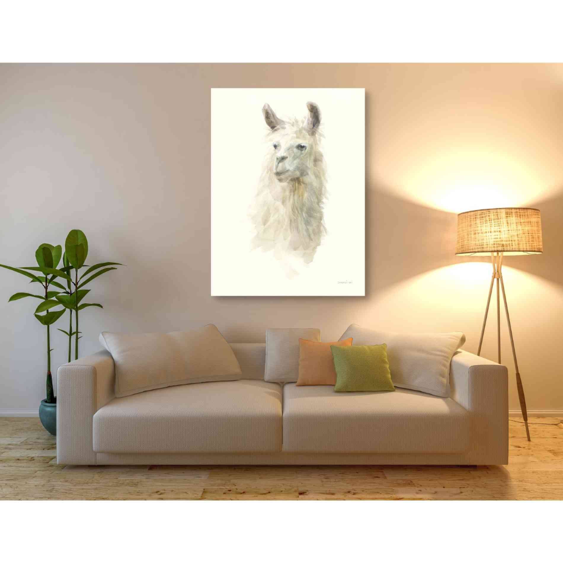'Classic Llamas II' by Danhui Nai, Canvas Wall Art,40 x 54