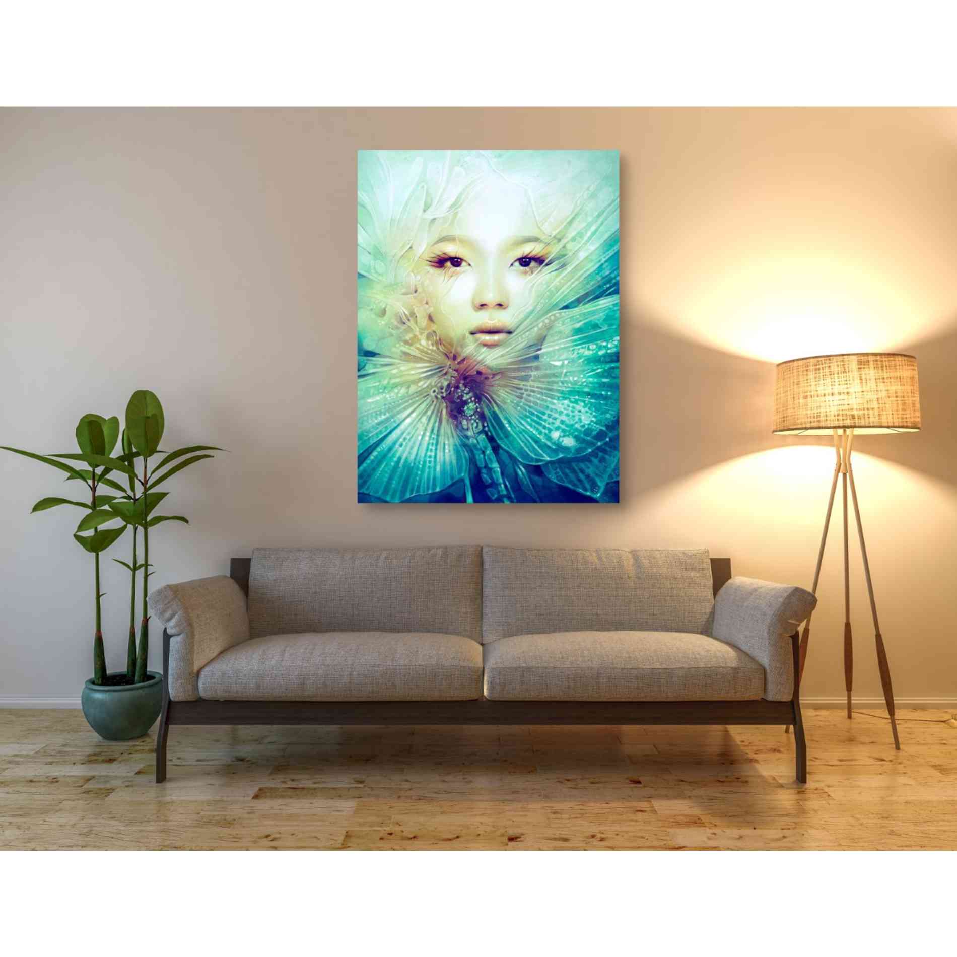 'Locust' by Anna Dittman, Canvas Wall Art,40 x 54