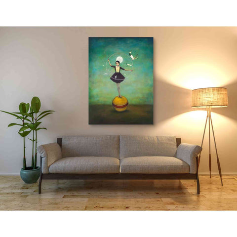 Image of 'Luna's Circle' by Duy Huynh, Giclee Canvas Wall Art