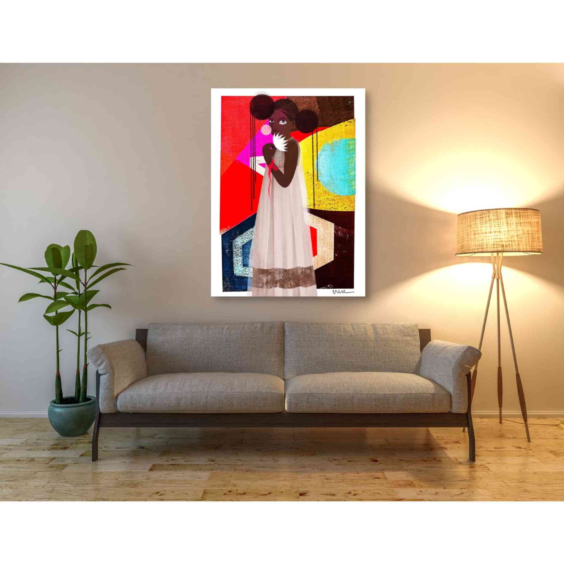 'March' by Erin K Robinson, Giclee Canvas Wall Art