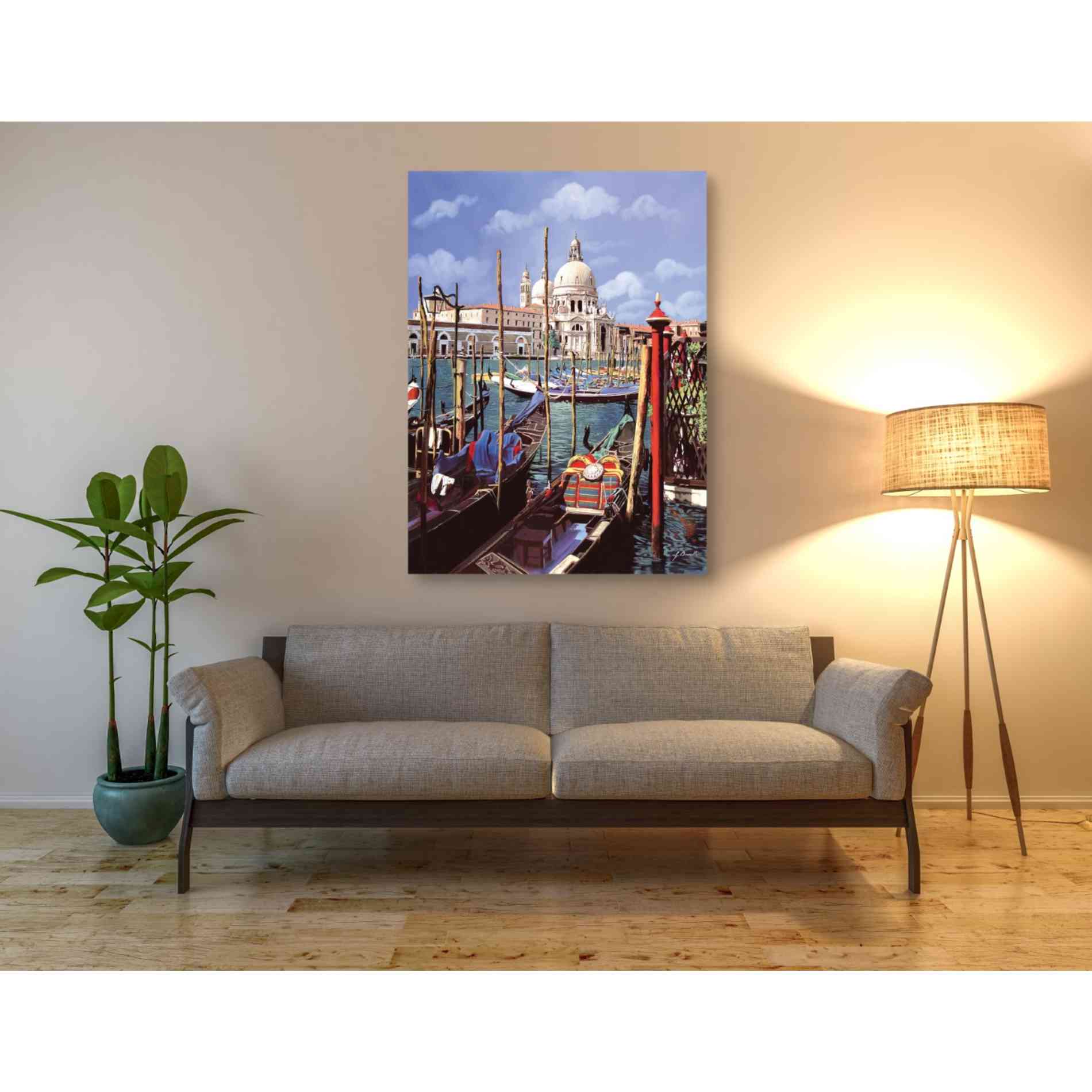 'Chiesa Della Salute' by Guido Borelli, Giclee Canvas Wall Art