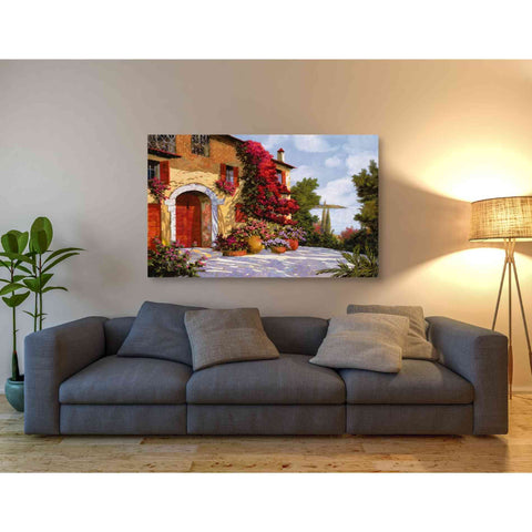Image of 'Bouganville' by Guido Borelli, Giclee Canvas Wall Art