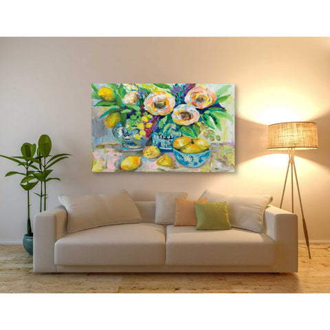 Image of "Afternoon Lemonade" by Jeanette Vertentes, Giclee Canvas Wall Art