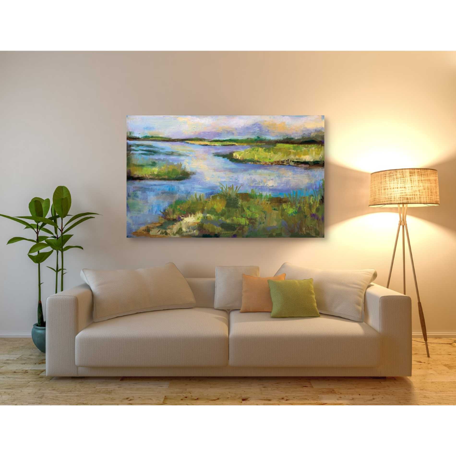 "Connecticut Marsh" by Jeanette Vertentes, Giclee Canvas Wall Art