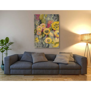 "Yellow Floral Duo II" by Silvia Vassileva, Canvas Wall Art,40 x 54