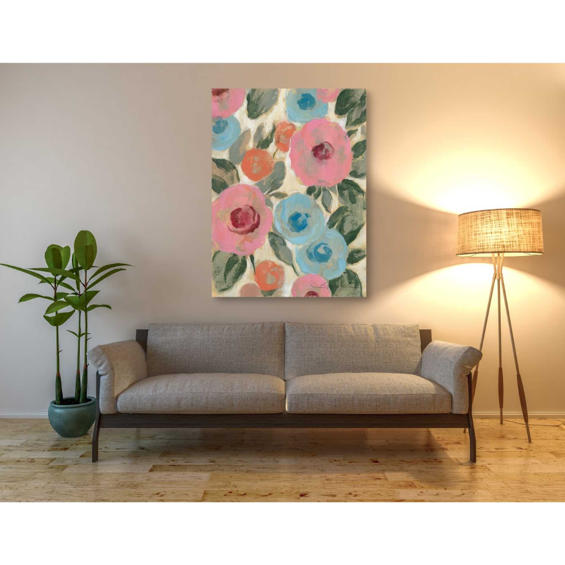 "Parisian Floral III" by Silvia Vassileva, Canvas Wall Art,40 x 54