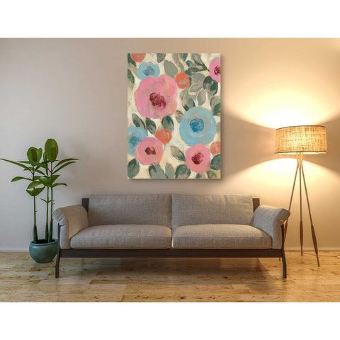 Image of "Parisian Floral II" by Silvia Vassileva, Canvas Wall Art,40 x 54