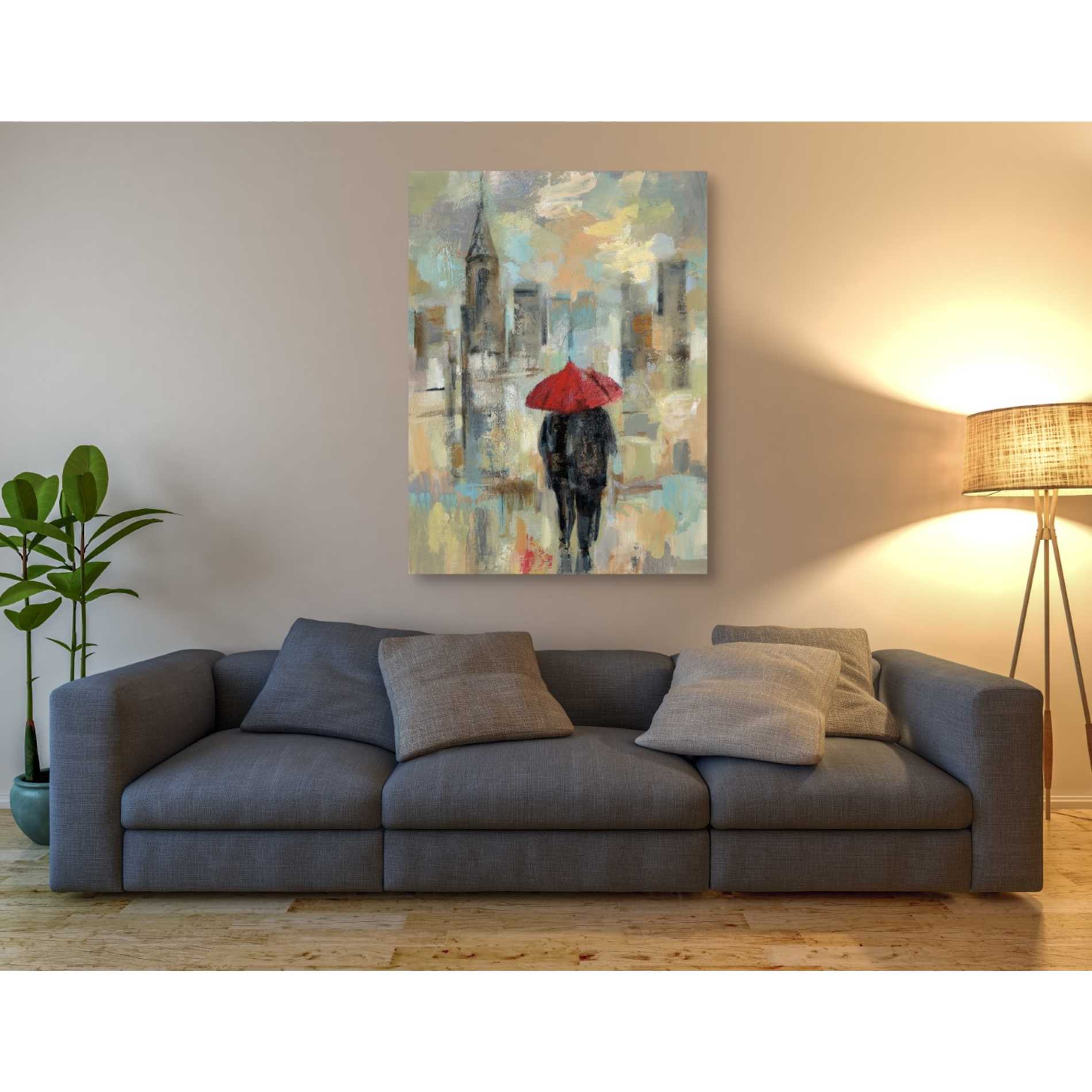"Rain in the City I" by Silvia Vassileva, Canvas Wall Art,40 x 54