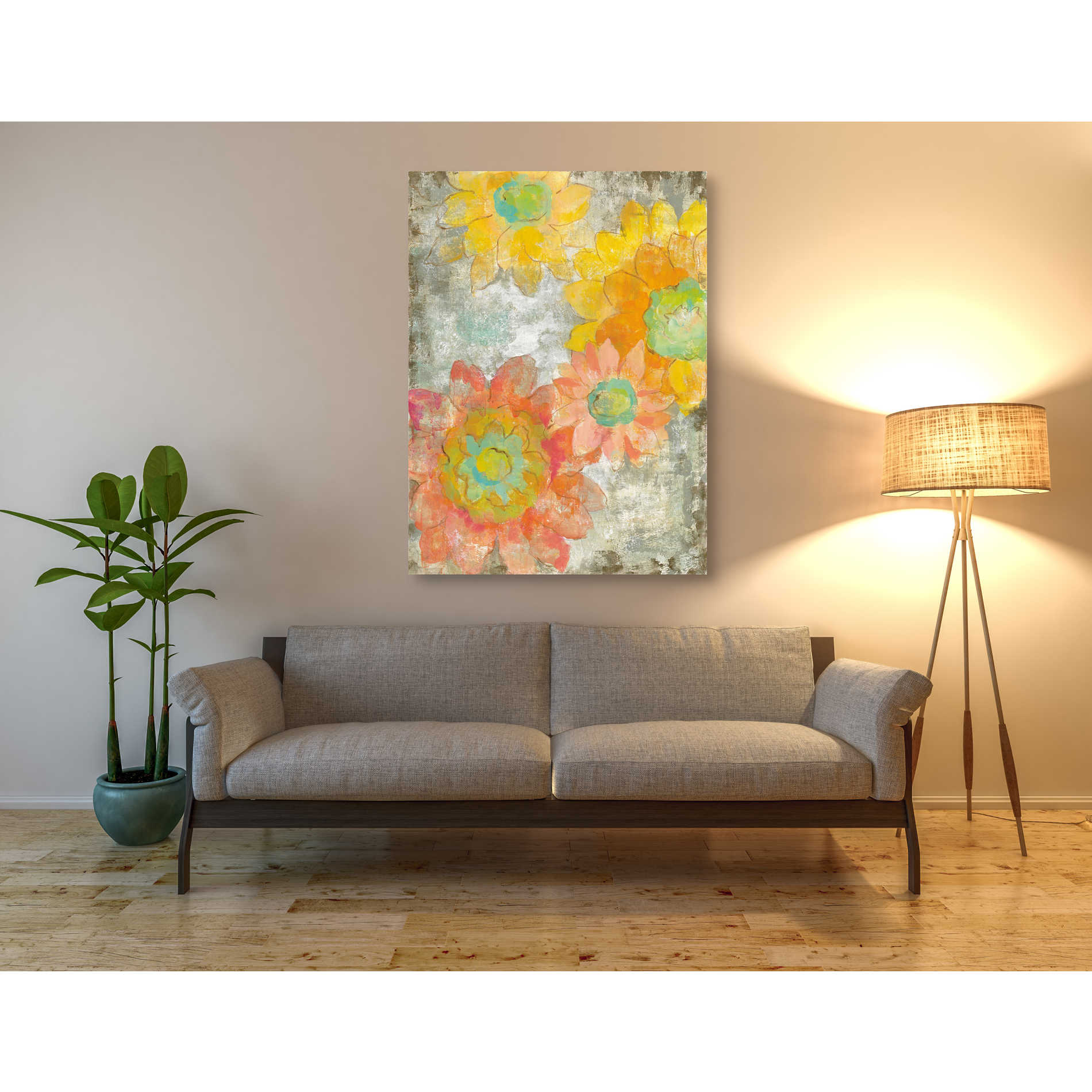 'Venezia Fiori II' by Silvia Vassileva, Canvas Wall Art,40 x 54