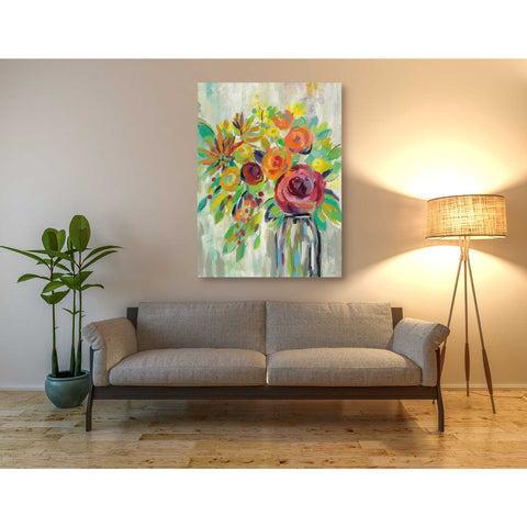 Image of 'Flower Still Life II' by Silvia Vassileva, Canvas Wall Art,40 x 54