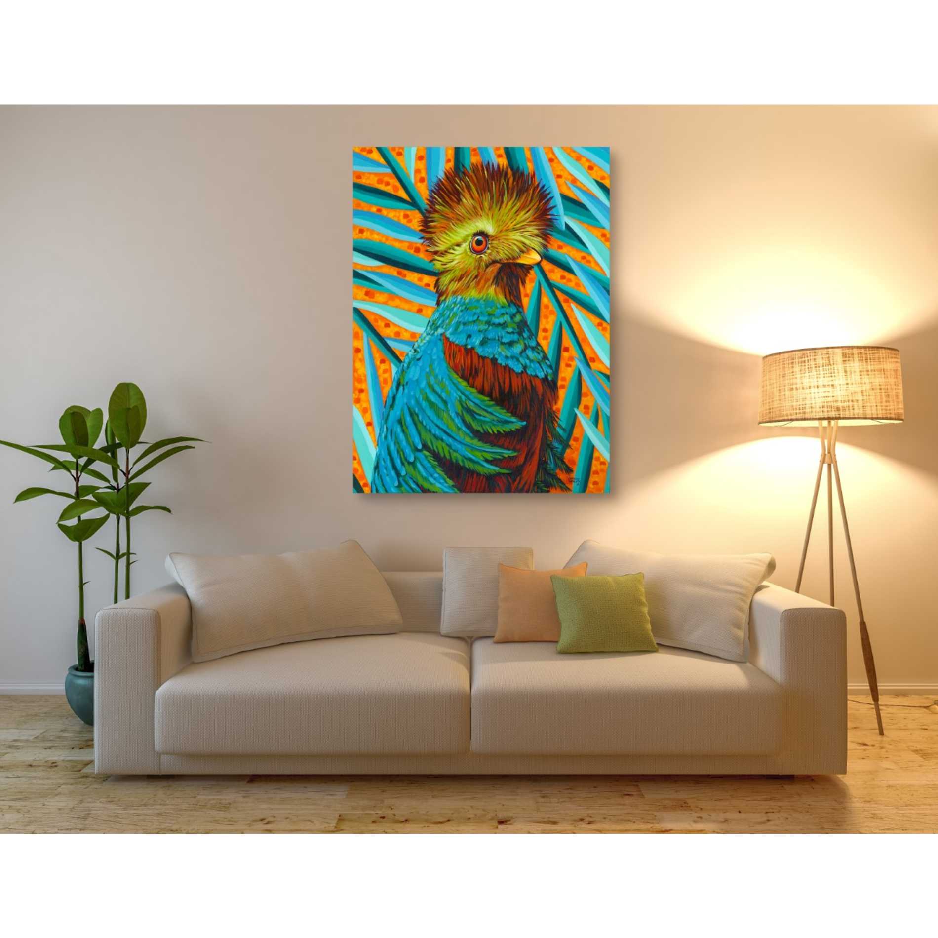 'Bird in the Tropics I' by Carolee Vitaletti, Giclee Canvas Wall Art