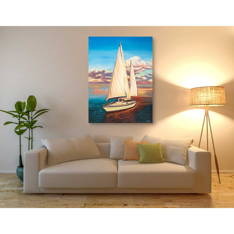 Image of 'Sunset Cruise I' by Carolee Vitaletti, Giclee Canvas Wall Art