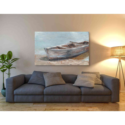 Image of 'Whitewashed Boat II' by Ethan Harper Canvas Wall Art,54 x 40