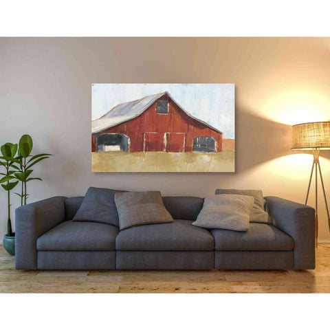 Image of 'Rustic Red Barn I' by Ethan Harper Canvas Wall Art,54 x 40