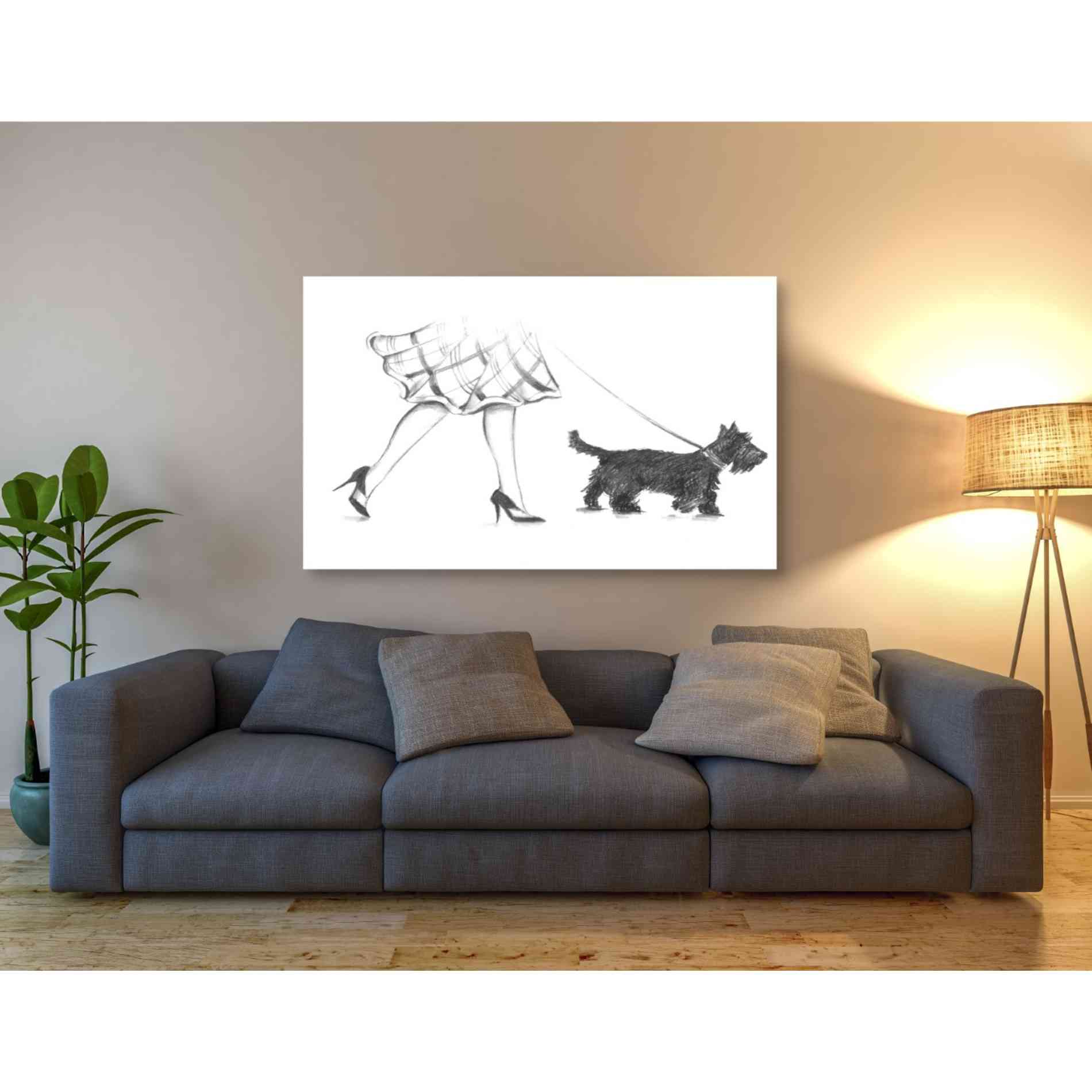 'Perfect Companion II' by Ethan Harper Canvas Wall Art,54 x 40