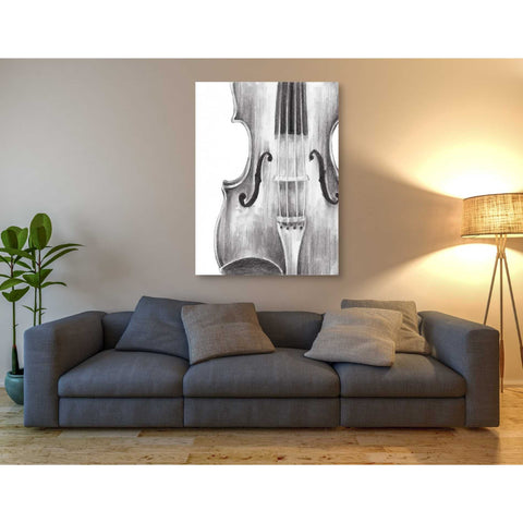 Image of 'Stringed Instrument Study I' by Ethan Harper Canvas Wall Art,40 x 54
