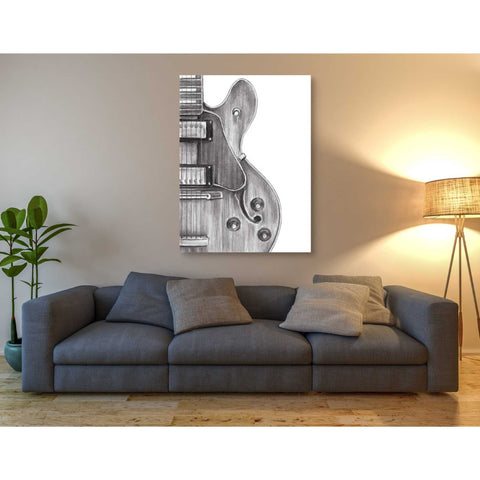 Image of 'Stringed Instrument Study IV' by Ethan Harper Canvas Wall Art,40 x 54