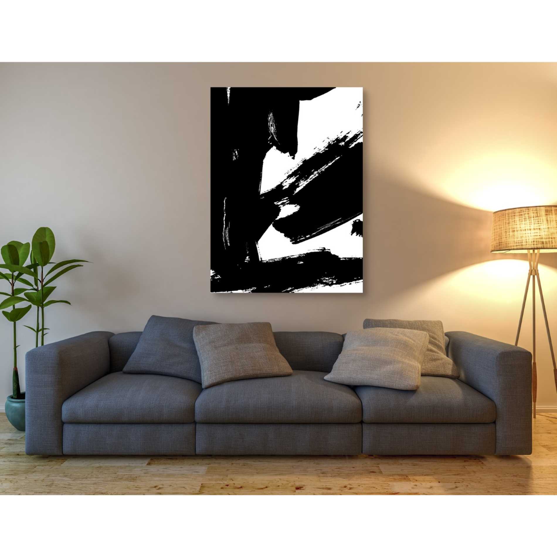 'Dynamic Expression I' by Ethan Harper Canvas Wall Art,40 x 54