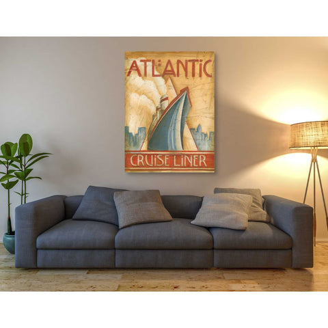 Image of 'Atlantic Cruise Liner' by Ethan Harper Canvas Wall Art,40 x 54