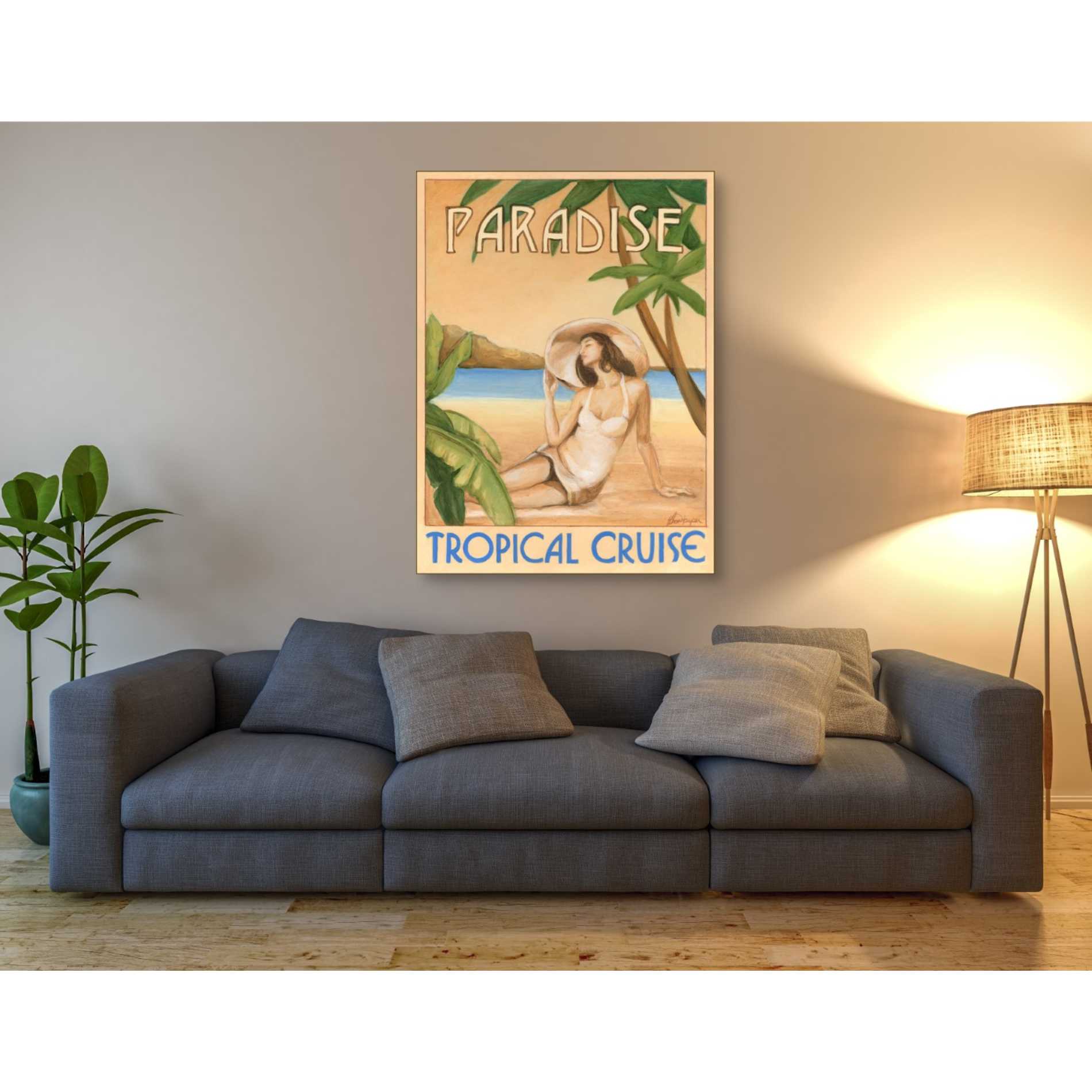'Paradise' by Ethan Harper Canvas Wall Art,40 x 54