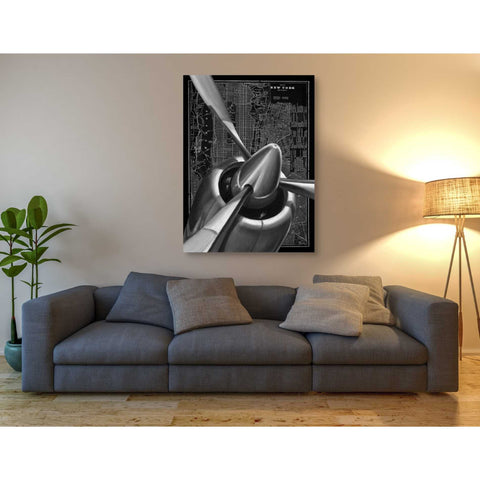 Image of 'Vintage Plane I' by Ethan Harper Canvas Wall Art,40 x 54