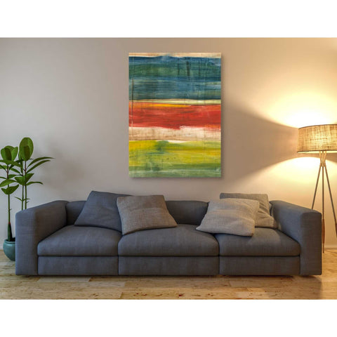 Image of 'Vibrant Abstract I' by Ethan Harper Canvas Wall Art,40 x 54