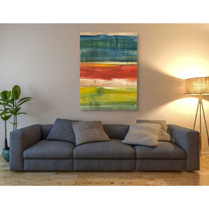 'Vibrant Abstract I' by Ethan Harper Canvas Wall Art,40 x 54