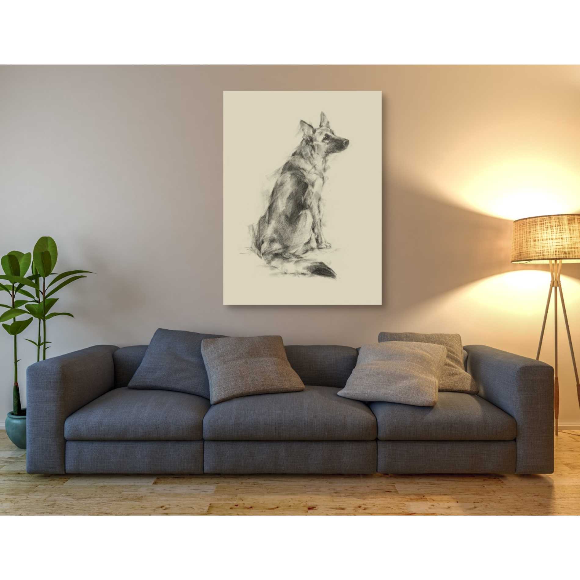 'Puppy Dog Eyes V' by Ethan Harper Canvas Wall Art,40 x 54