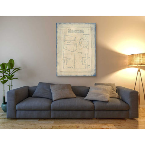 Image of 'All About the Game IV' by Ethan Harper Canvas Wall Art,40 x 54