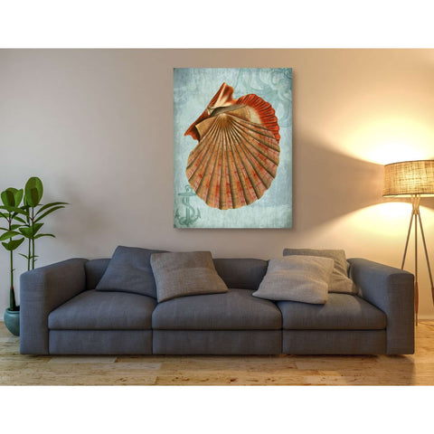 Image of 'Coastal Life Collection 2 c,' by Fab Funky, Giclee Canvas Wall Art