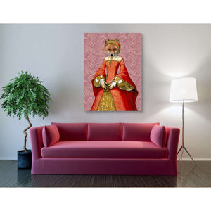 'Fox Queen' by Fab Funky, Giclee Canvas Wall Art