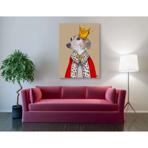 'Greyhound Queen' by Fab Funky, Giclee Canvas Wall Art