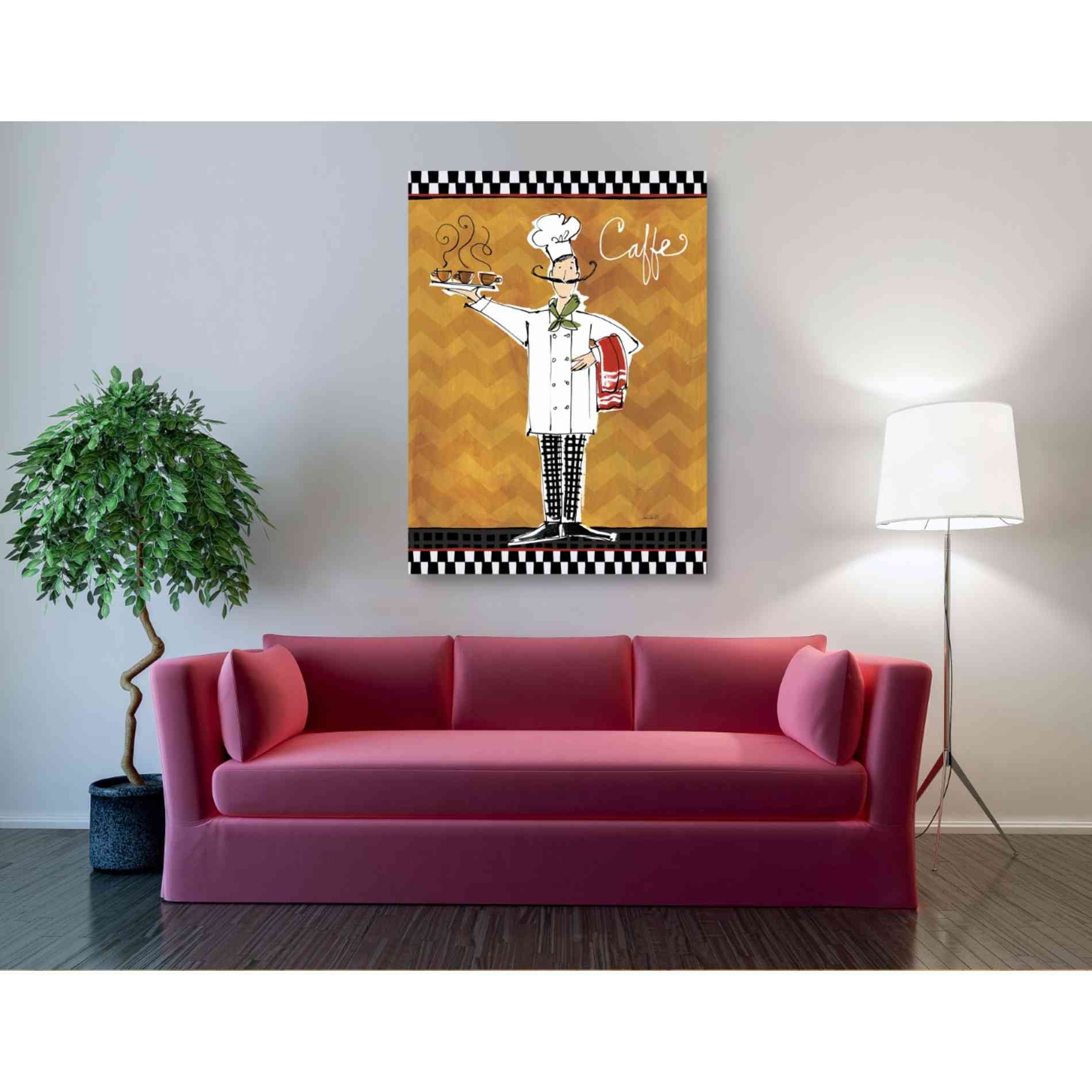 'Chefs on the Go II' by Anne Tavoletti, Canvas Wall Art,40 x 54