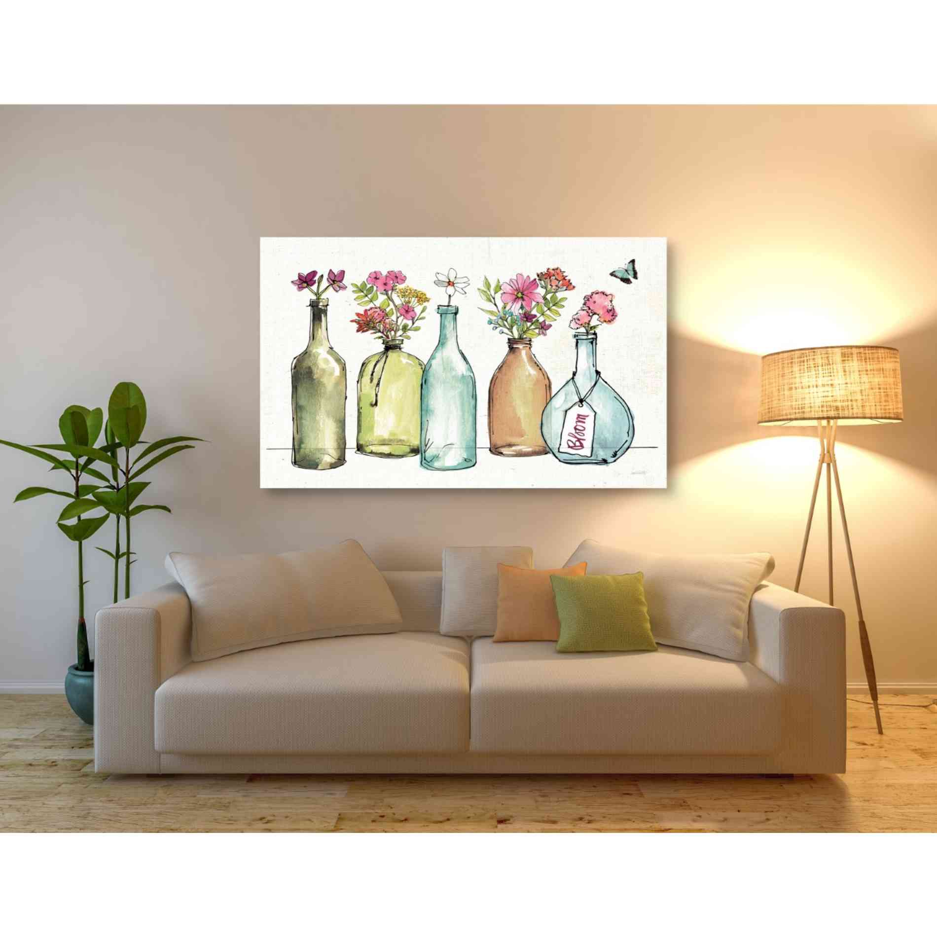 'Simply Petals IV' by Anne Tavoletti, Canvas Wall Art,54 x 40