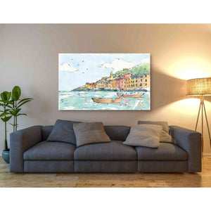 'Portofino I' by Anne Tavoletti, Giclee Canvas Wall Art