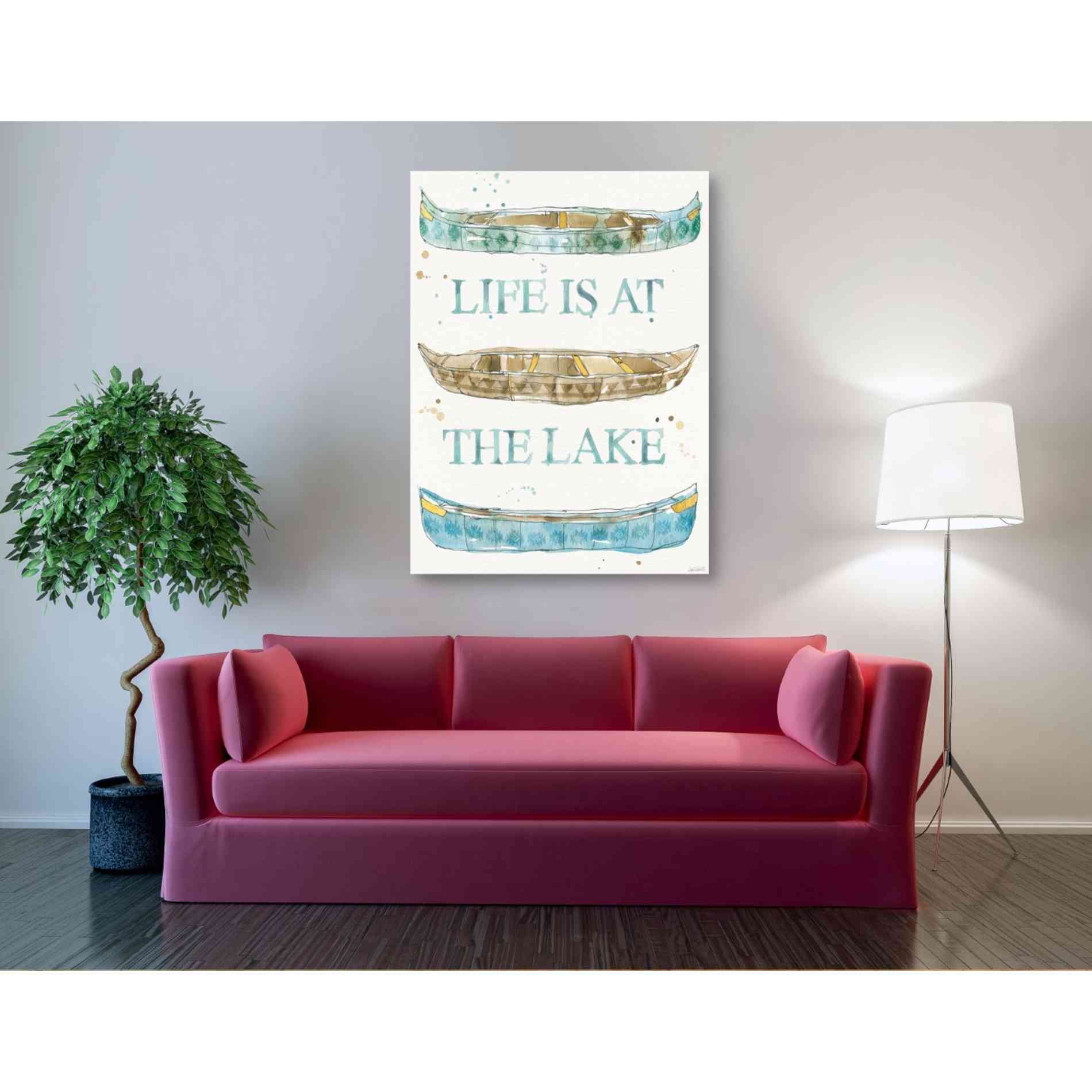 'Lakehouse IV' by Anne Tavoletti, Canvas Wall Art,40 x 54